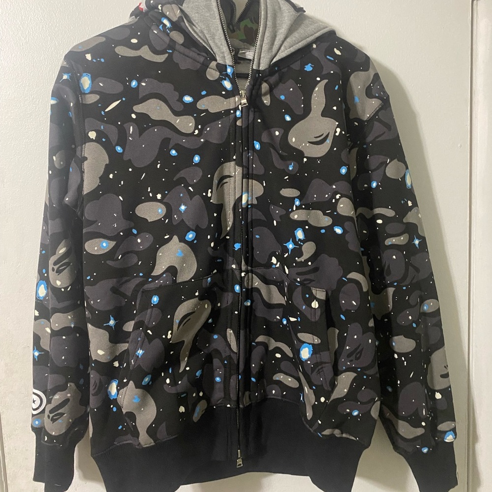 Double Hooded Bape Hoodie